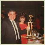 Dick Hendershot and his wife at awards banquet